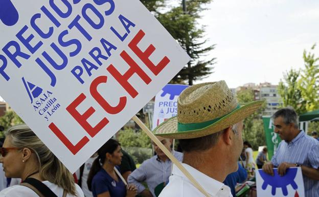 Asaja y UPA-COAG repartirán bricks de leche en Valladolid para reclamar precios dignos