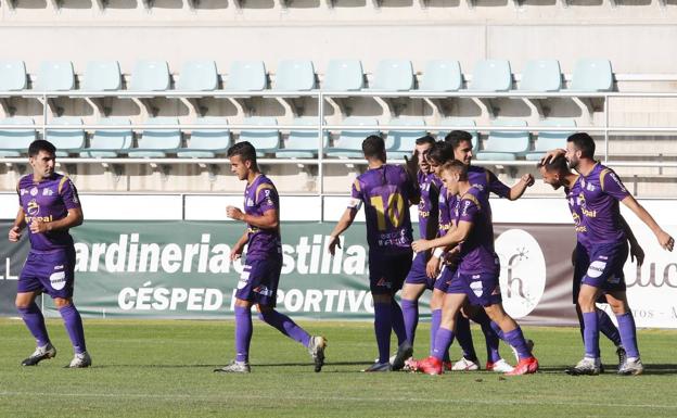 Victoria con galones del Palencia Cristo