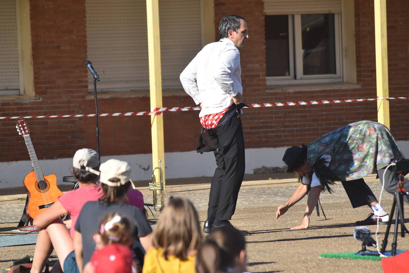 Aguilar de Campoo recupera a los artistas de calle con el festival Arca