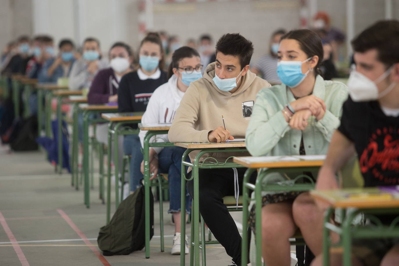 45 alumnos vascos estudiaron los dos últimos cursos en Burgos y recibieron las clases en castellano