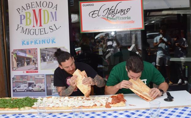 Devoradores de pizza en la Montaña de Palencia
