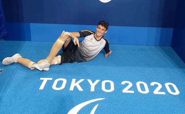 Luis Huerta se queda a seis segundos de la medalla de bronce en su debut en unos Juegos Paralímpicos