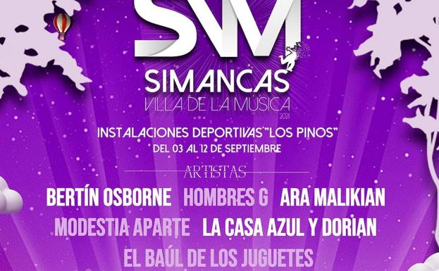 Programa de fiestas de Simancas