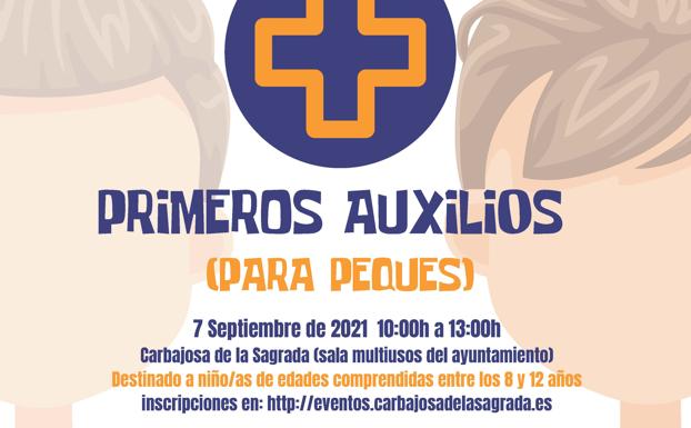 Los niños de Carbajosa recibirán un taller de primeros auxilios