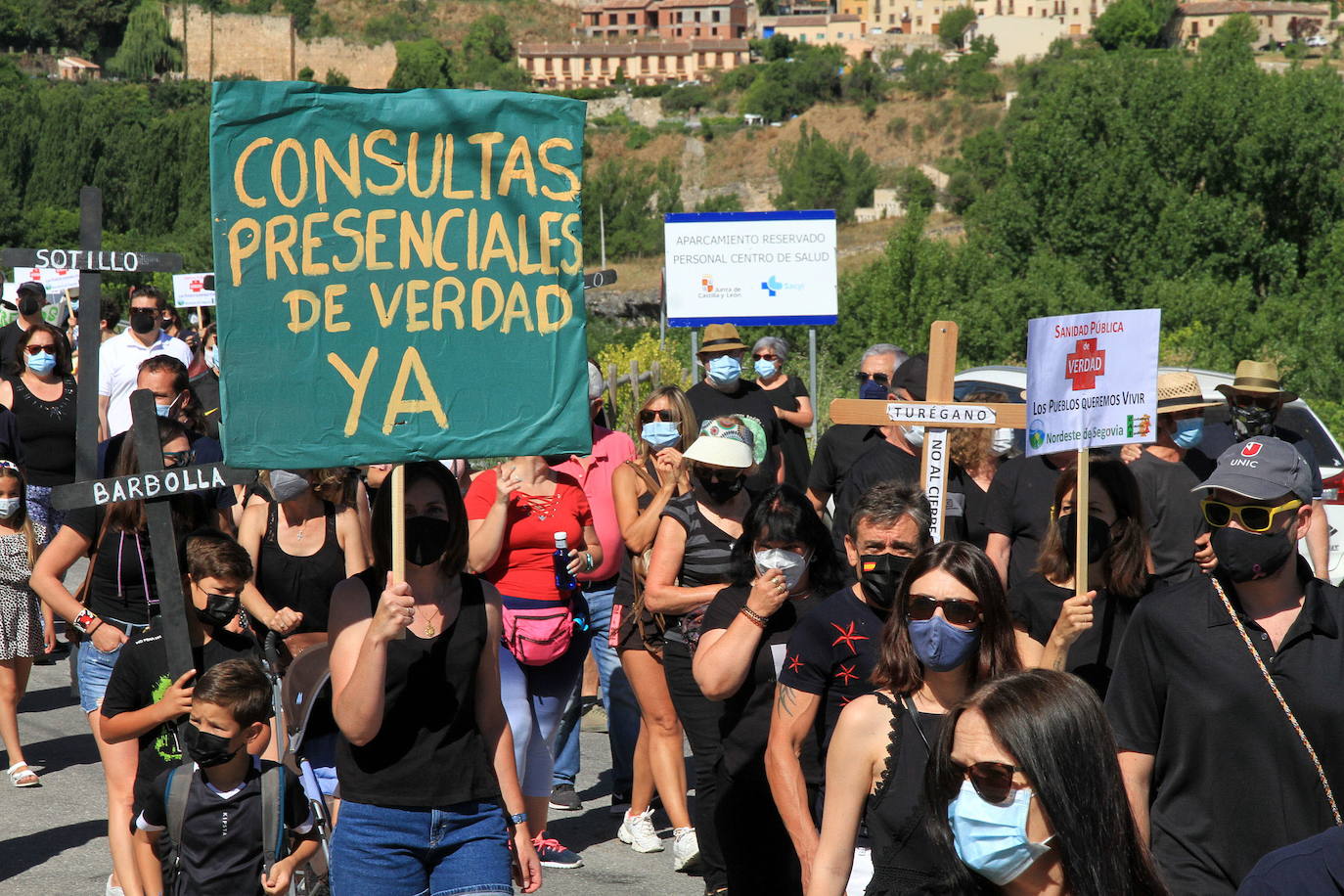Critican que no hay consulta en el 75% de los consultorios de la zona de Sepúlveda desde antes de la pandemia