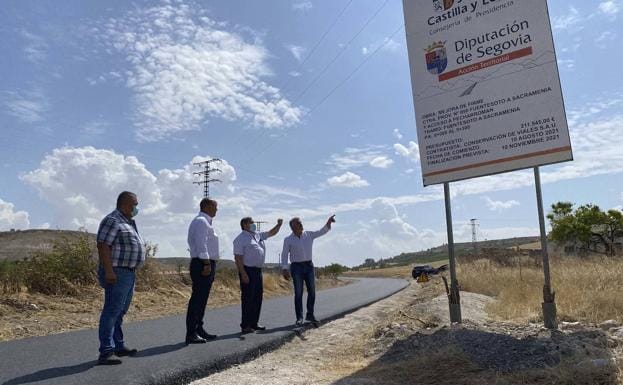 La Diputación destina más de 211.000 euros en mejorar la carretera entre Fuentesoto y Sacramenia