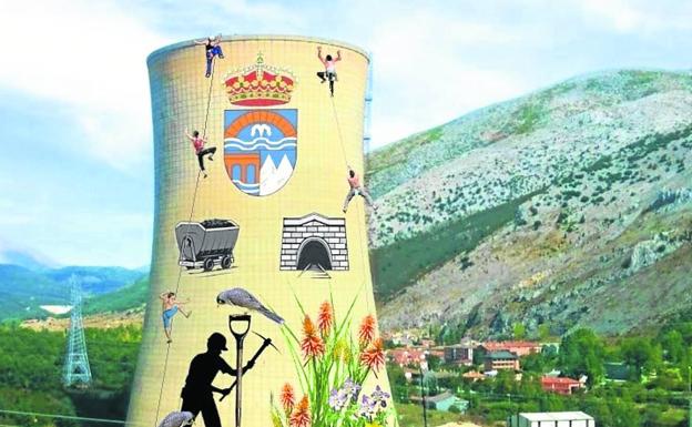 La plataforma contra el derribo de la Térmica idea un mural y un rocódromo