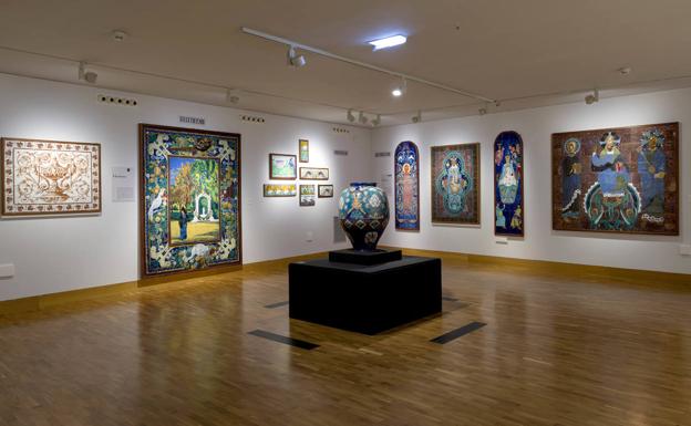 Una exposición de su cerámica en Zaragoza conmemora el centenario de la muerte de Daniel Zuloaga