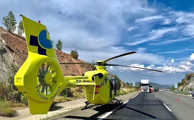 Muere tras impactar con su vehículo contra un camión en la A-66 en Salamanca