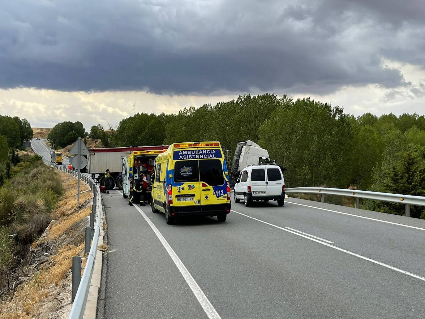 Dos fallecidos en accidente cerca de Anaya