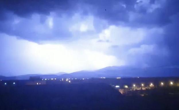 La tormenta deja 476 rayos en la provincia de Segovia, la mayoría durante la madrugada