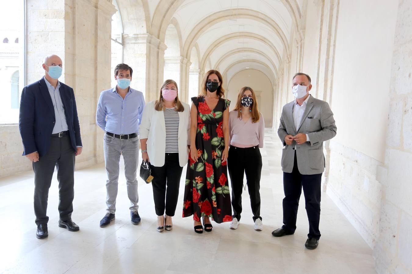 Grabación del desfile de la diseñadora vallisoletana Esther Noriega en el Museo Patio Herreriano de Valladolid