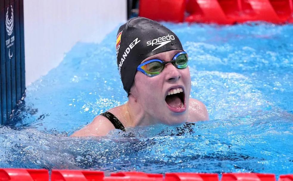 La castellana Marta Fernández, la nueva reina de la natación paralímpica