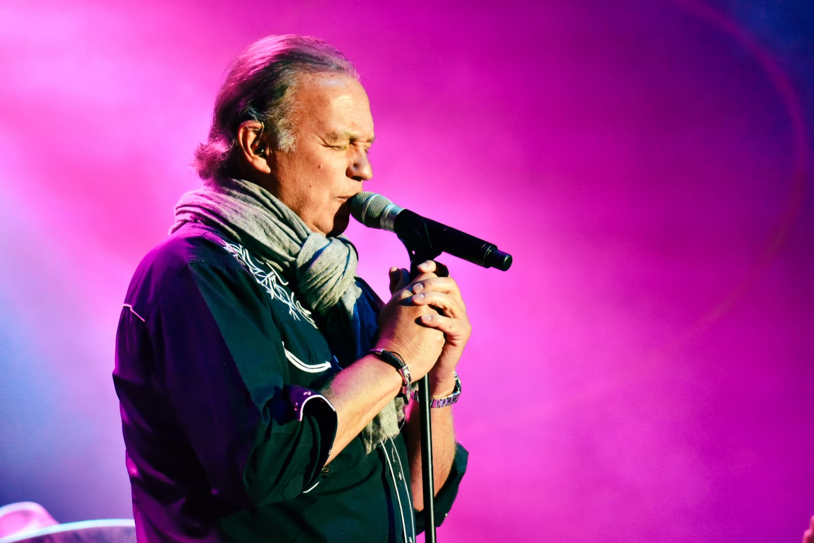 Bertín Osborne llena su concierto de Simancas