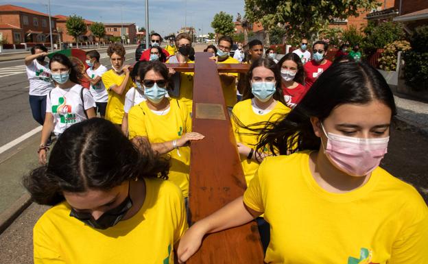 La cruz de la Jornada Mundial de la Juventud comienza su peregrinación por España con parada en Ciudad Rodrigo