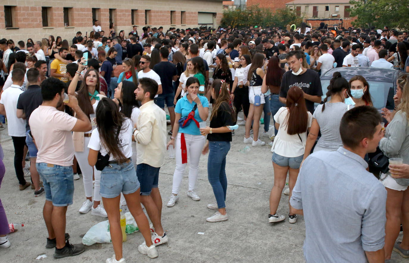 Botellones en Carbonero el Mayor durante las 'no fiestas'