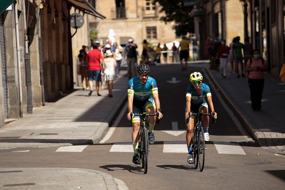 Llegada de la Vuelta a Salamanca