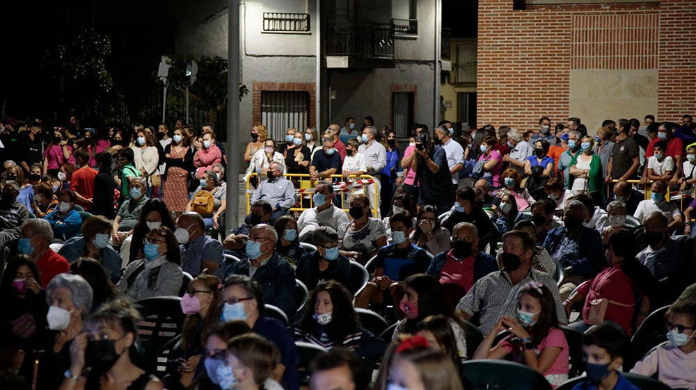 Pregón y ofrenda en Villoria