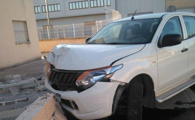 Tres jóvenes detenidos en Peñafiel por el robo y destrozo de un vehículo