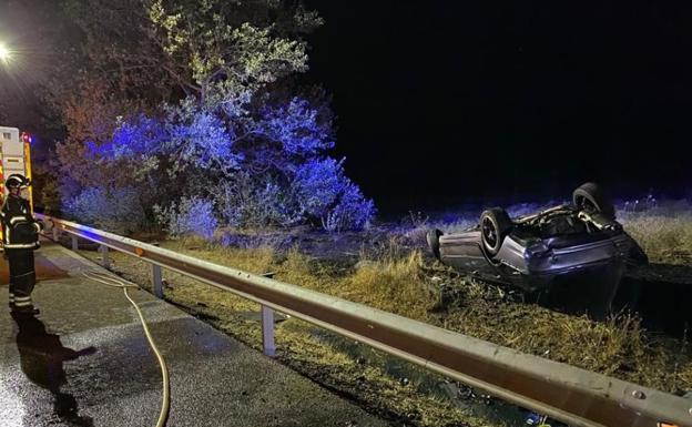 Muere un vecino de Medina de Rioseco en un accidente de tráfico en Berrueces