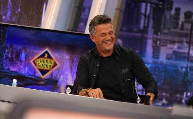 Alejandro Sanz desvela un pequeño secreto del presentador de 'El Hormiguero'