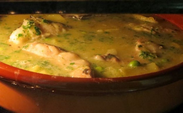 Congrio a la arandina