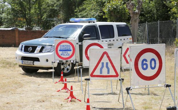 Persecución sin éxito por la A-67 en Palencia para intentar detener a unos ladrones