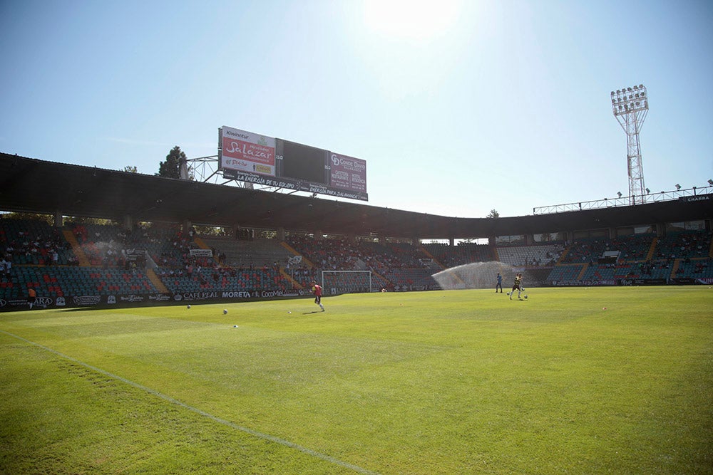 Ambiente en el Salamanca CF UDS - Bergantiños CF
