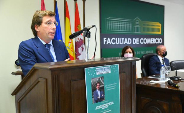 Martínez Almeida: «Mañueco ha hecho una gran labor durante la pandemia en su región»