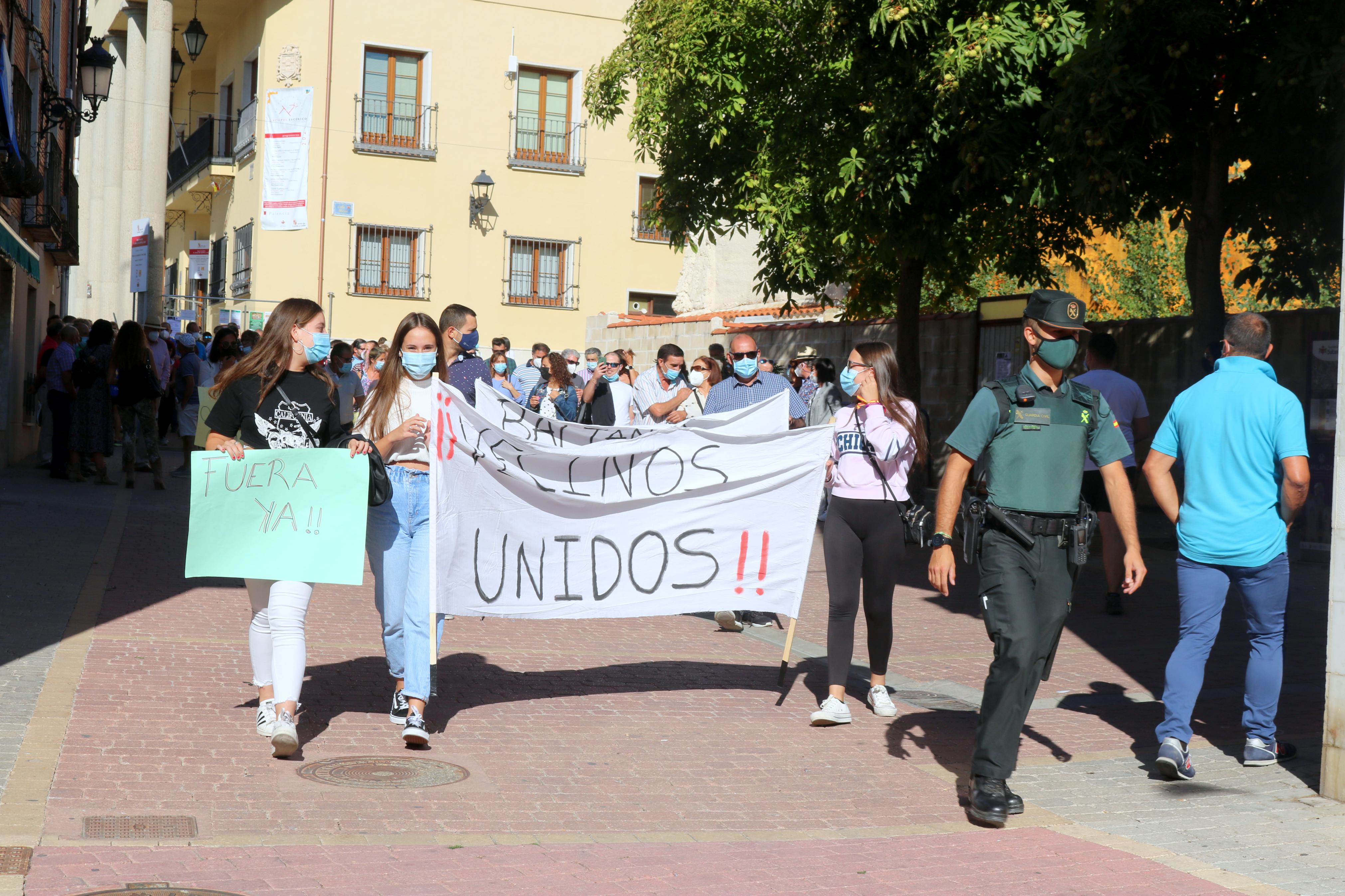 Baltanás se moviliza contra una familia okupa
