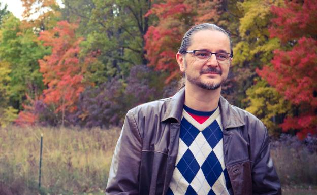 Fabio Ferrari, ganador de la quinta edición del certamen de relato breve del CEB de la Universidad de Salamanca