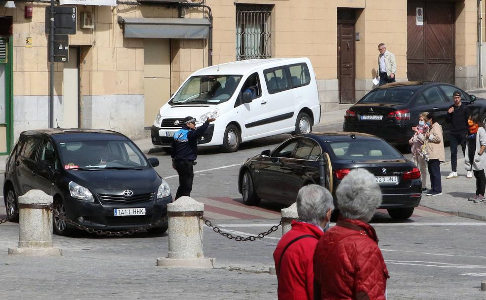 Un día con tráfico de lo más normal