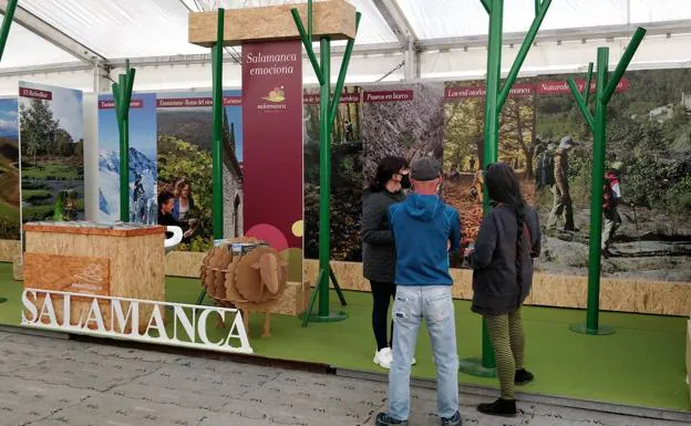 Diputación y Grupos de Acción Local muestran los recursos turísticos de Salamanca en la Feria Naturcyl