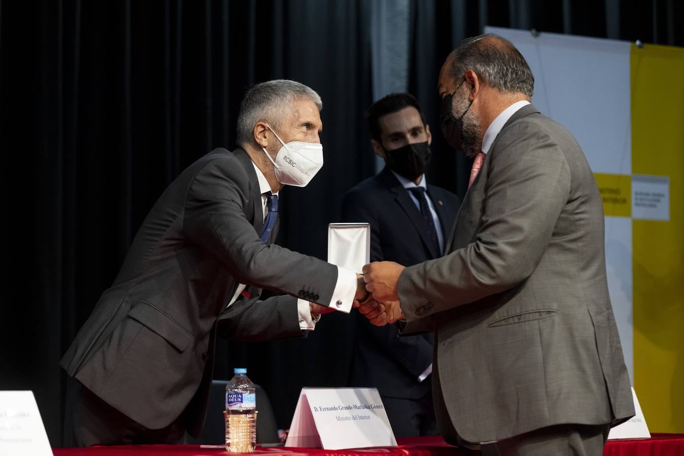 Entrega de las medallas de Instituciones Penitenciarias en la cárcel de Villanubla