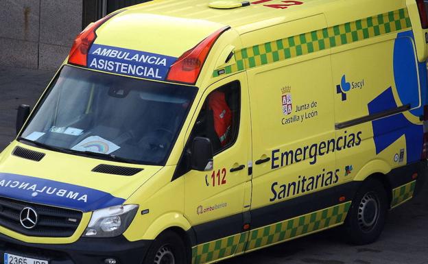 Herido un hombre al sufrir una caída desde varios metros de altura en una bodega en Casaseca