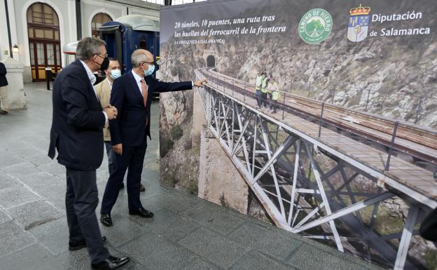 La Diputación de Salamanca exhibe lo mejor del Camino de Hierro en el Museo del Ferrocarril de Madrid