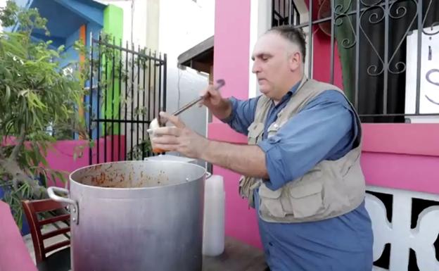 El chef José Andrés, en La Palma, para ayudar con comida a los afectados por la erupción del volcán