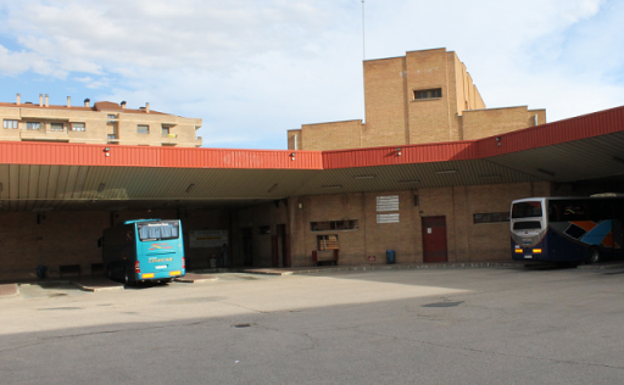 La Junta avanza en las obras de reparación de la Estación de Autobuses de Soria