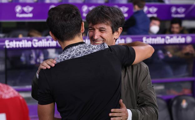 Pacheta destaca el «idilio» con la afición y las «buenas sensaciones» del Real Valladolid