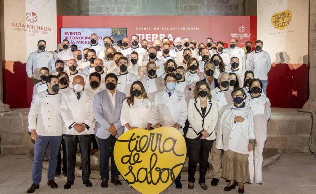 El maridaje de Tierra de Sabor y la Guía Michelin muestra el potencial gastronómico de Castilla y León