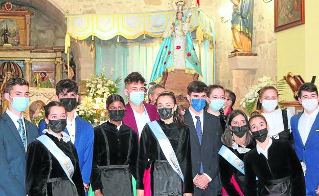 Antigüedad danza a la Virgen de Garón