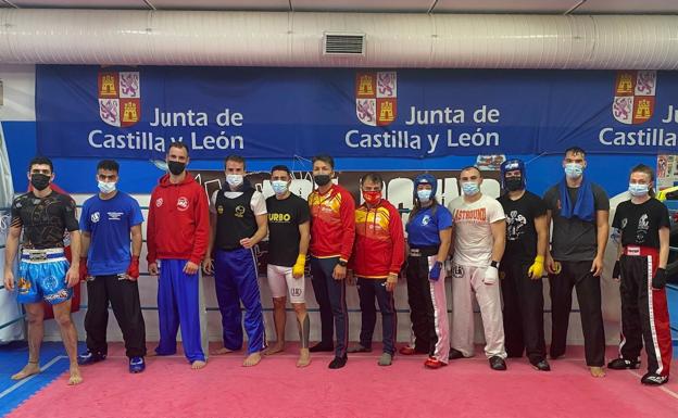 Concentración en Salamanca del equipo nacional de Full Contact de cara al Mundial