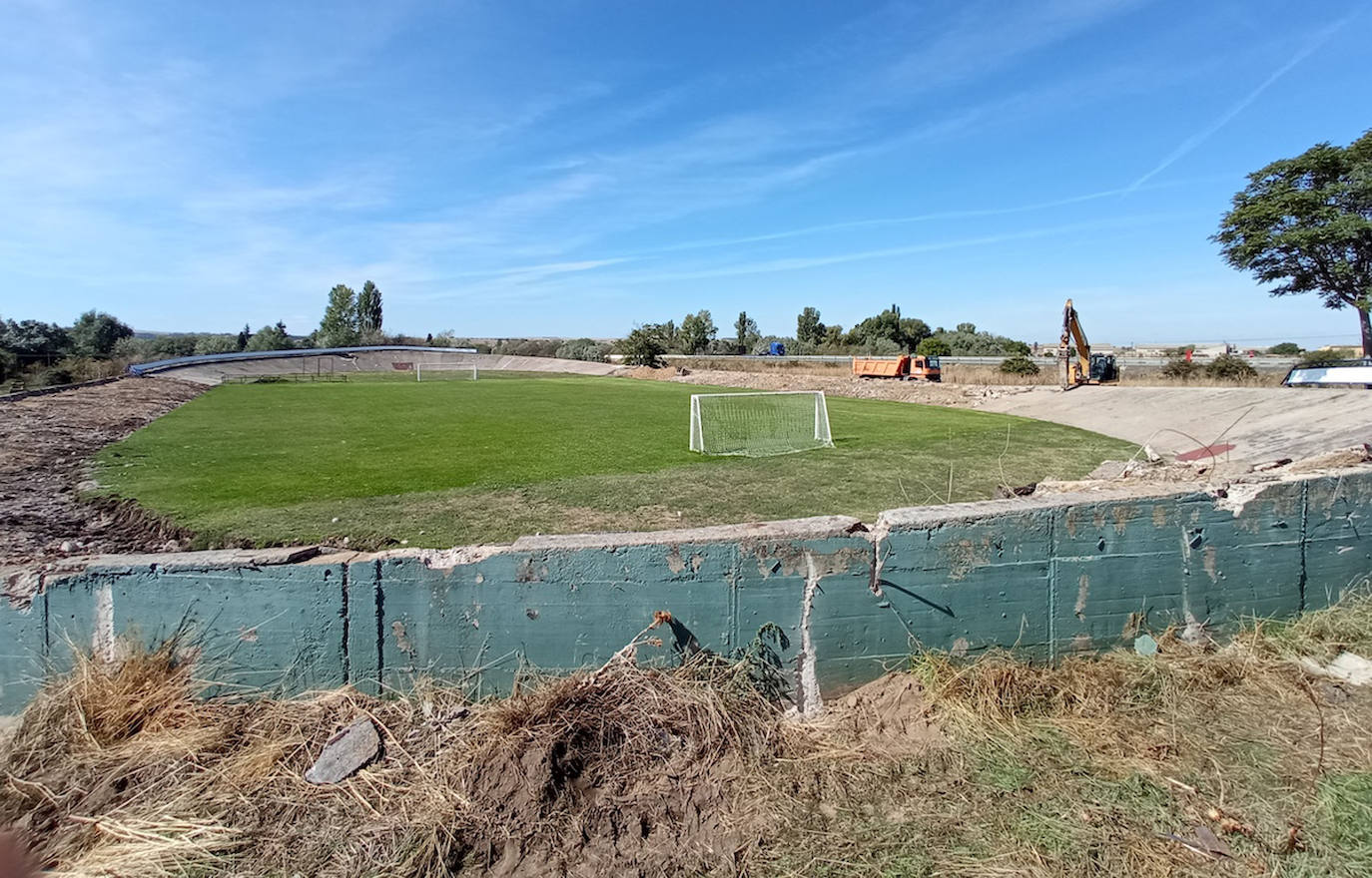 El Ayuntamiento comienza con el derribo del velódromo de Madrona