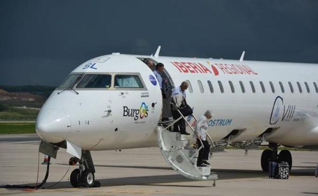 El futuro de Air Nostrum en Burgos pende de un hilo