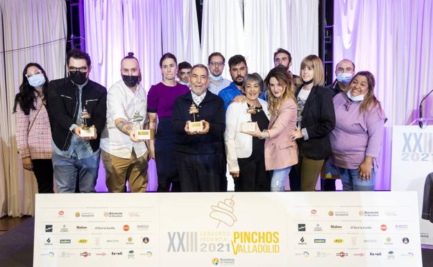 'Churro', de La Parrilla de San Lorenzo, Pincho de Oro del XXIII Concurso Provincial de Valladolid