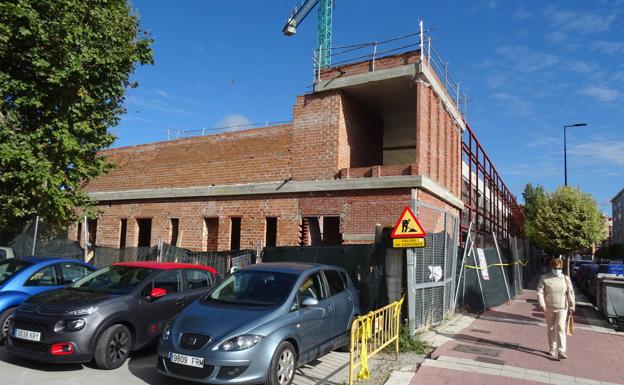 Las obras de la sede de la Seguridad Social en La Rondilla suman ya seis meses de parón