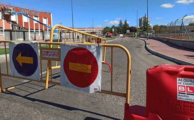 Las obras en el paseo Hospital Militar se alargarán otras dos semanas