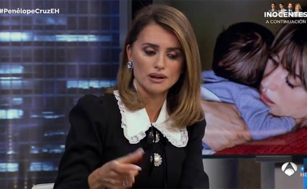 Penélope Cruz desvela en 'El Hormiguero' quien fue su actriz referente