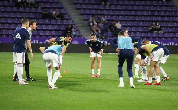 El Real Valladolid juega para ganar, pero sin remate