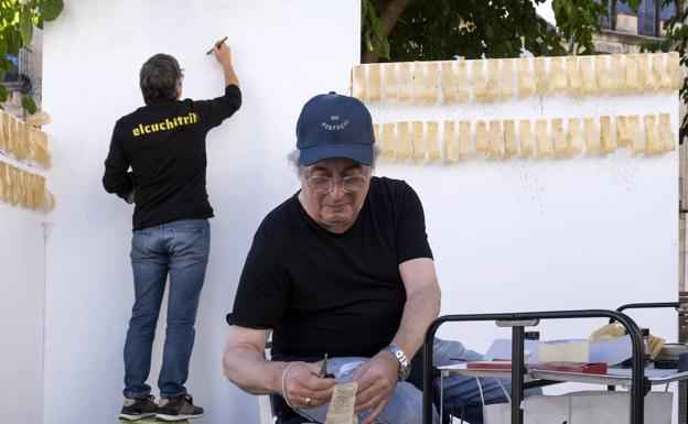 El Cuchitril muestra su arte en la calle durante la celebración del FACYL